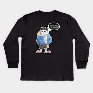 Communist sans Kids Long Sleeve T-Shirt